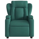 thumbnail of vidaXL Massagesessel Dunkelgrün Stoff