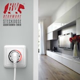 thumbnail of BEARWARE Steckdose mit Countdown Timer Zeitschaltuhr mit 5 einstellbaren Zeitintervallen