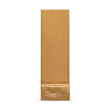 thumbnail of 1000x Blockbodenbeutel Gold  70 + 40mm x 205mm 4-lagig