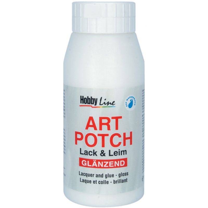 KREUL Servietten-Lack & Leim ART POTCH, glänzend, 750 ml