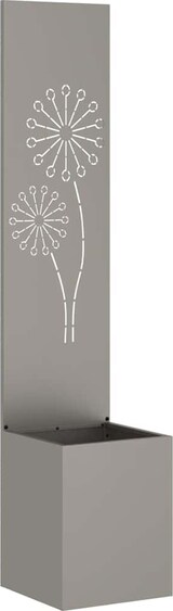 thumbnail of vidaXL Blumentopf mit dekorativem Paneel Rostig 32 x 140 cm