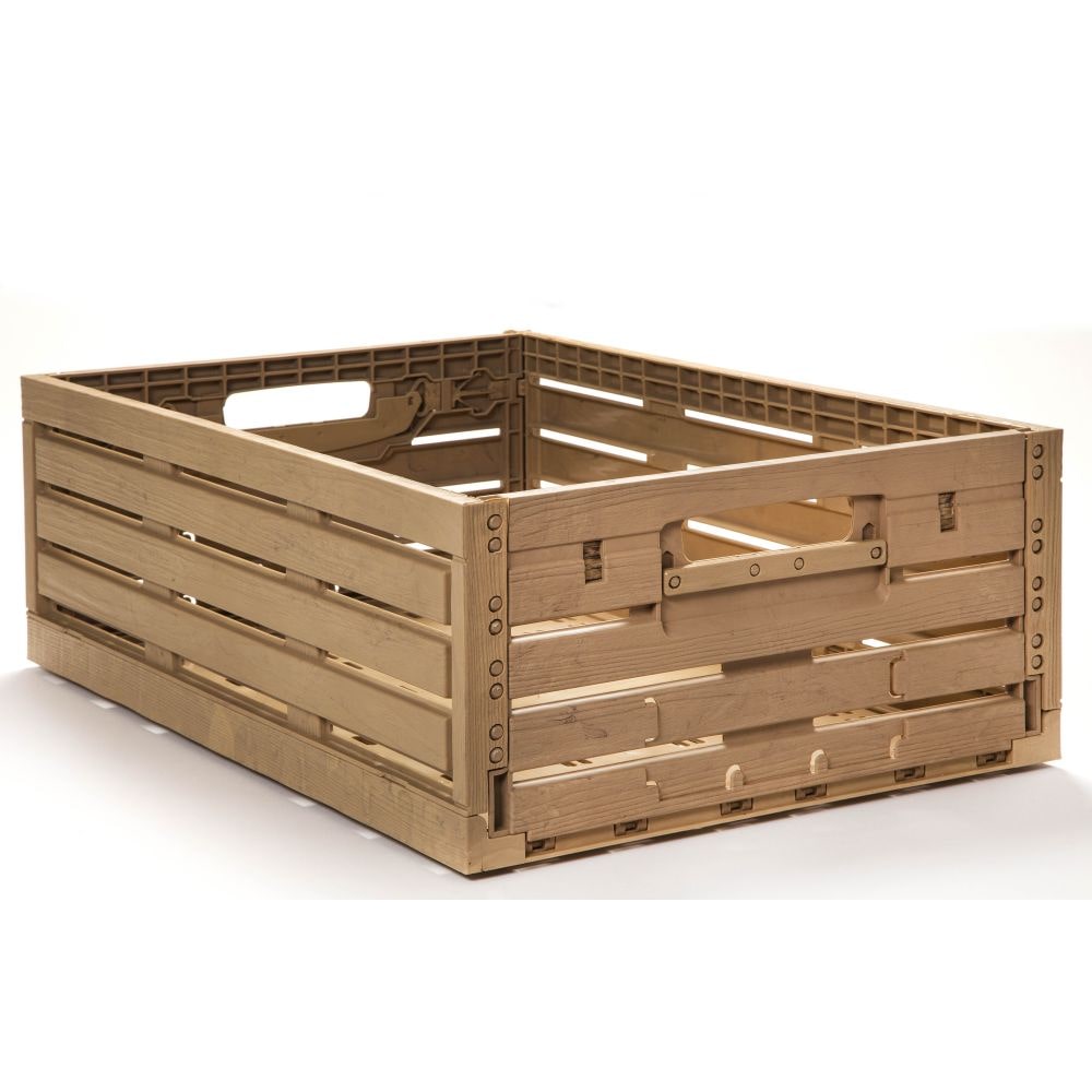 Obst- Gemüsekiste WOOD 60 x 40 x 21,6 cm