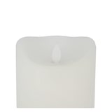 thumbnail of B & S Echtwachs LED Kerze mit Timerfunktion und beweglicher Flamme H 25 cm Weiß