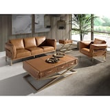 thumbnail of Angel Cerdá Poltrona de couro Camel 5169C