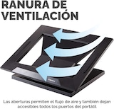 thumbnail of Fellowes Soporte elevador para ordenador portátil Designer Suites negro