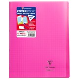 thumbnail of Clairefontaine 40x Koverbook, Heft 24x32 cm 24 Blatt 90g, französische Lineatur Seyès, Einband aus transparentem Polypropylen - Sortiert 984401C