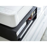 thumbnail of Yamazaki Druckerstation Druckerregal Druckertrolley Druckerschrank mit Rollen 48x19x37cm Metall schwarz