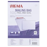 thumbnail of SIGMA Envelop, C5, zonder venster, zelfklevend, wit, 100 stuks