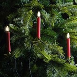 thumbnail of Weihnachtskerzen Lichterkette Weihnachtsbaum 20 Baumkerzen 9,5m Außen