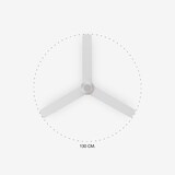 thumbnail of Faro Barcelona - Punt M LED-Deckenventilator Weiß/Weiß - Leiser Gleichstrommotor, mit dimmbarer LED-Beleuchtung, Fernbedienung