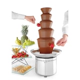 thumbnail of Fuente de chocolate Hendi de 5 niveles Ø332mm y 265W fabricada en acero inoxidable
