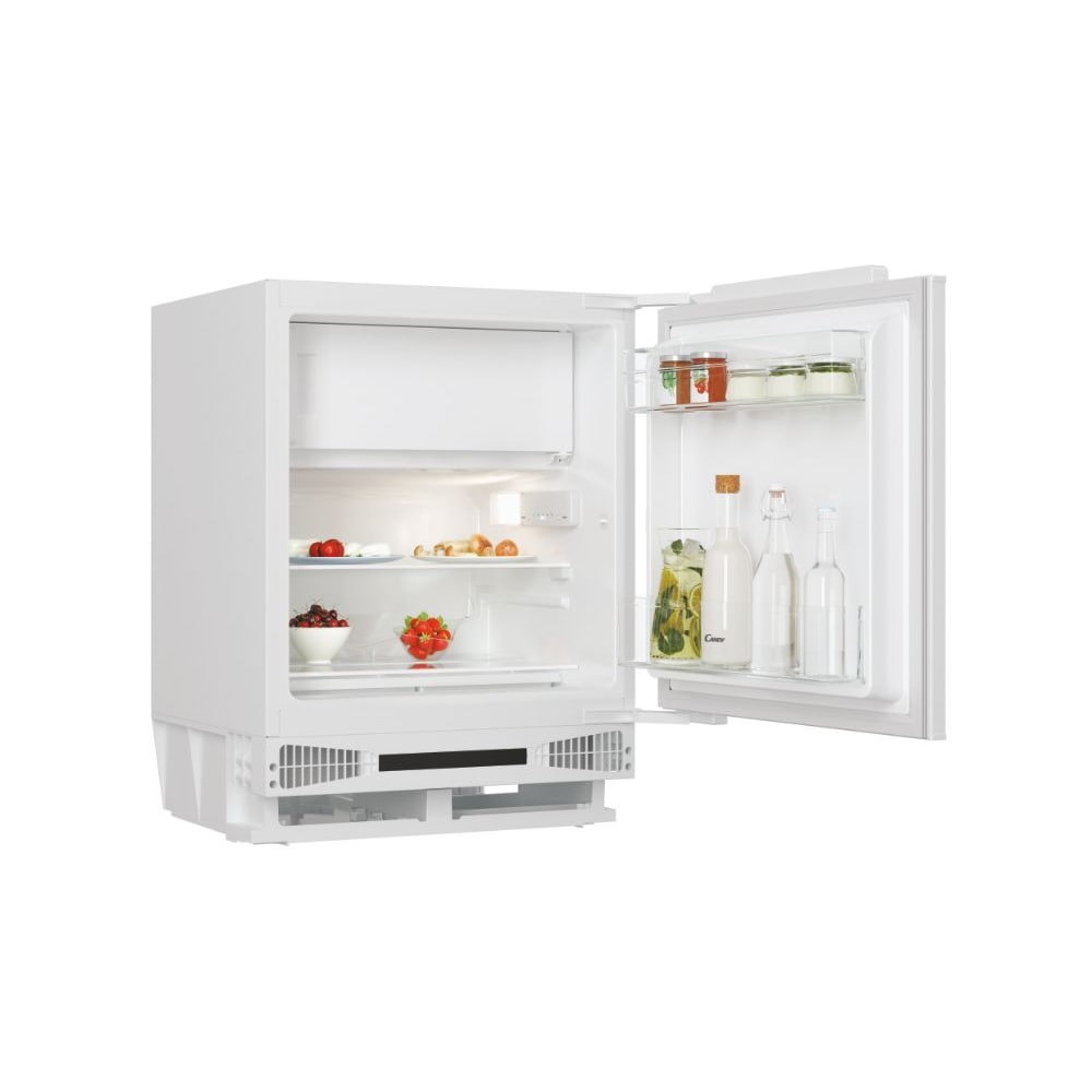 Candy C M4 SE 6 8W; Unterbau Kühlschrank mit Gefrierfach; Nische 82 cm; Festtürtechnik, eintürig