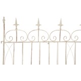 thumbnail of Conjunto de 4 cercas de jardim acelga creme antigo