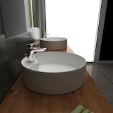 thumbnail of Alpenberger Keramik Aufsatzwaschbecken 40 cm Ø | Nano-Beschichtung für perfekte Hygiene Aufsatz Waschschüssel