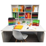 thumbnail of Exacompta 310498D Schubladenbox Big Box, 4 offene Schubladen, Iderama - Regenbogen