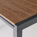 thumbnail of Gartenmöbel für 10 Personen, 8 Stühle und 2 Sessel aus Aluminium