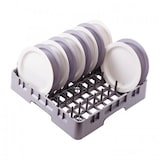 thumbnail of Cambro Tellerspülkorb mit Stiften. Ermöglicht ein schnelles, effizientes Trocknen. Größe: 10,1(H) x