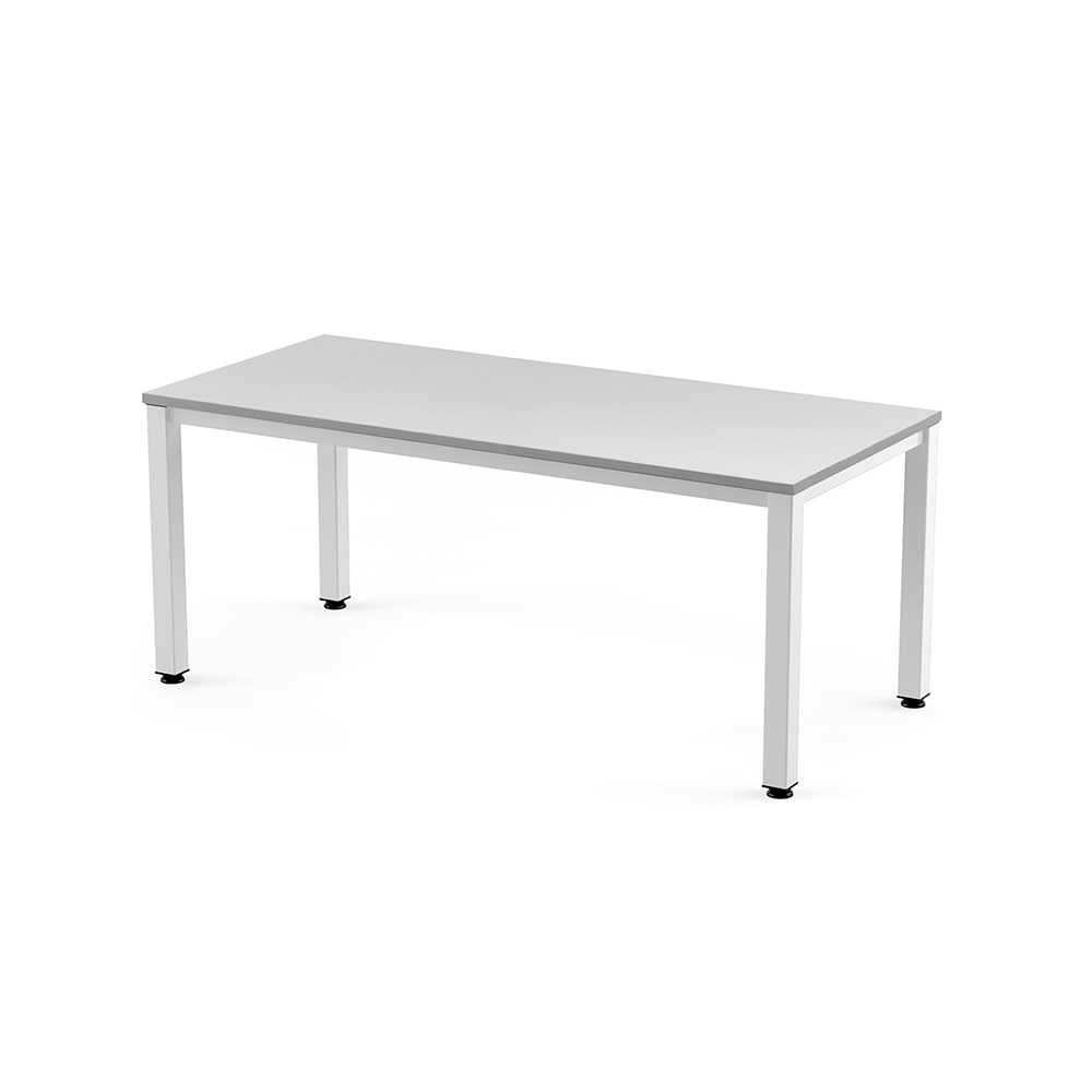Rocada mesa de oficina serie executive 180x80 blanco/ gris