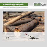 thumbnail of Handhebelseilzug Seilwinde Flaschenzug Hebezug Seilzug 2000 kg kraftvolle Übersetzung