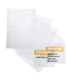 thumbnail of Durable Türschild CRYSTAL Sign refill Transparente Folie 148x148mm