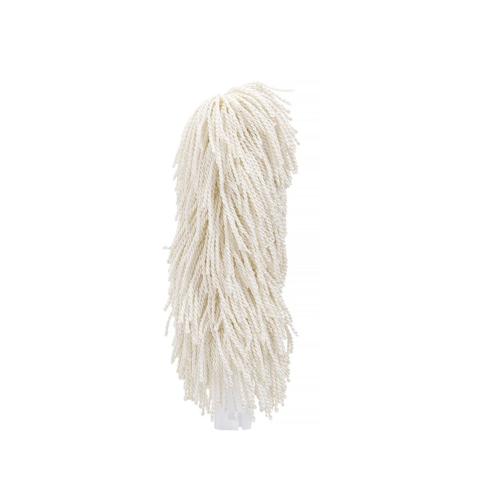 HENDI Borstels voor poleermachine – 2 stuks, Groot, Wit, 235x55mm