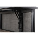 thumbnail of METRO PROFESSIONAL Barra de bar plegable para exterior Movara, aluminio/malla sintética, tablero PSPC, 120 x 60 cm, gris oscuro