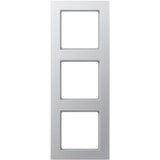 thumbnail of Jung Rahmen 3-fach alu AC 583 AL AC583AL