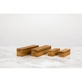 thumbnail of ECOLOMIQUE - 10 Pcs - Porte menu en bambou - 5,6 x 2 x 2 cm, idéal pour restaurants - ECO210BSIGN22