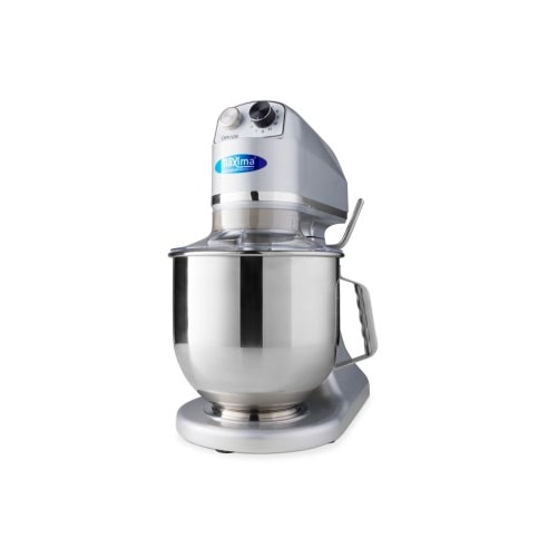 Mixer planétaire - 7 L - jusqu'à 2 kg de pâte - argent | Maxima - 09360755