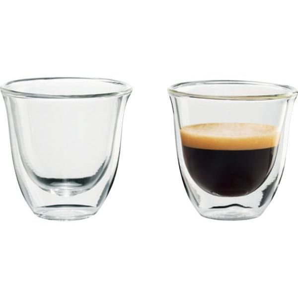 DELONGHI tasses espresso - 6 cl   x2
