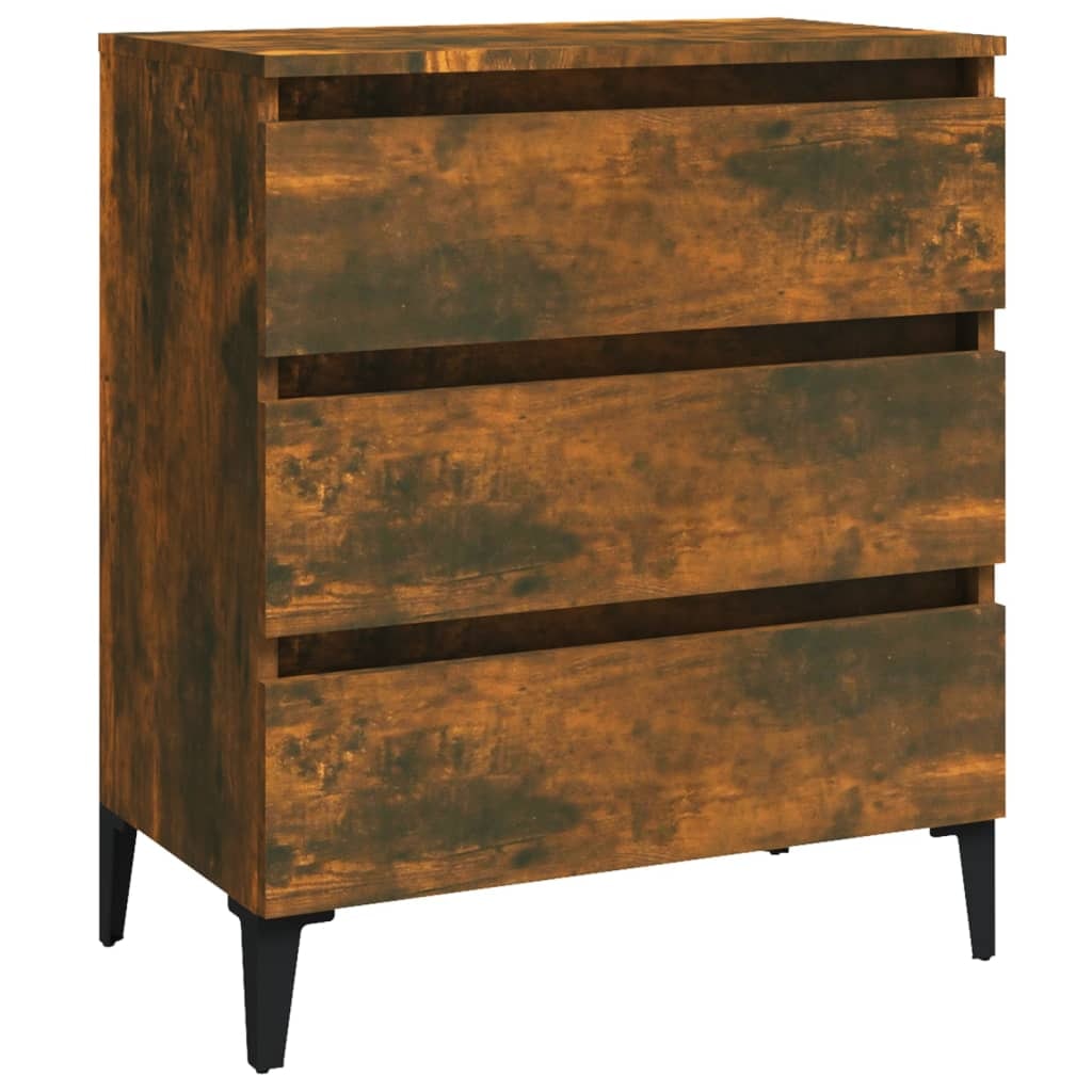 Helloshop26 - Buffet Sideboard Kommode Kleiderschrank Aufbewahrungsmöbel Organizer für Küche Wohnzimmer Lounge 60 x 35 x 69 cm 02_0030974