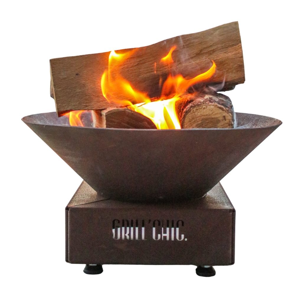 Mini Cevenol Tavolo Fuoco Corten Rotondo 42 Ciotola Singola