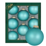 thumbnail of Aquamarin matt 7cm Glaskugeln uni