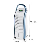 thumbnail of Maxfresh Ocean Ventilator Luftkühler 6L 65W Fernbedienung 2x Eispack Weiß / blau