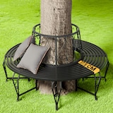 thumbnail of Deuba Baumbank Metall Rundbank Gartenbank Parkbank Sitzbank Bank