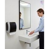 thumbnail of KOMPLETT-SET Waschraum MANUELL: Handtuchrollenspender AUTOCUT + 2 TAD Handtuchrollen + Schaumseifenspender MANUELL+ 2 Kartuschen