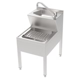 thumbnail of Combisteel Edelstahl Handwaschbecken – freistehend, 50x70 cm