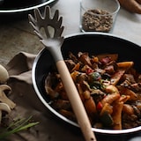 thumbnail of Menastyl - Set 10 ustensiles eliott silicone manche en bois