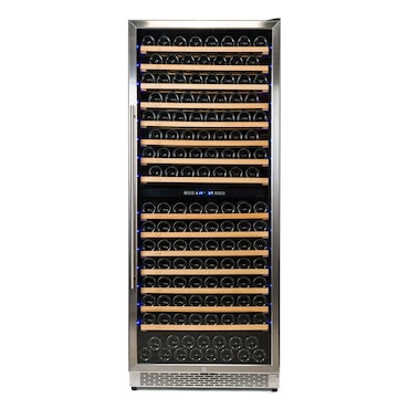 Vinobox Cave à vin 300 Design, encastrable ou freestanding, 2 zones de température