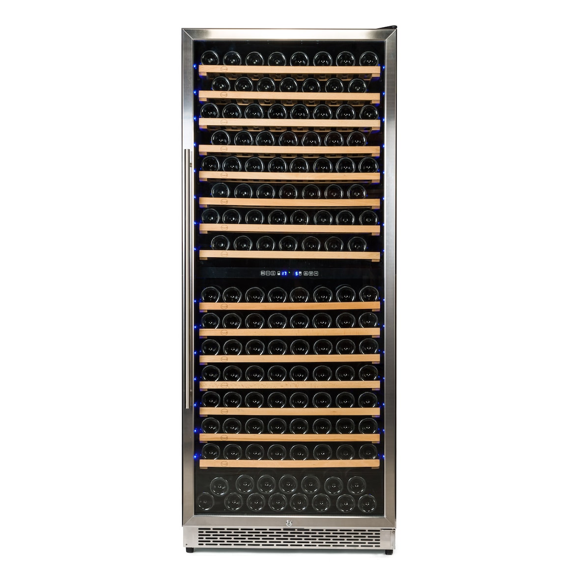 Vinoteca Vinobox 300 Design 300 botellas 2 temperaturas, de 5º a 13º y de 13º a 18ºC, 220 W, 16 baldas de madera extraíble