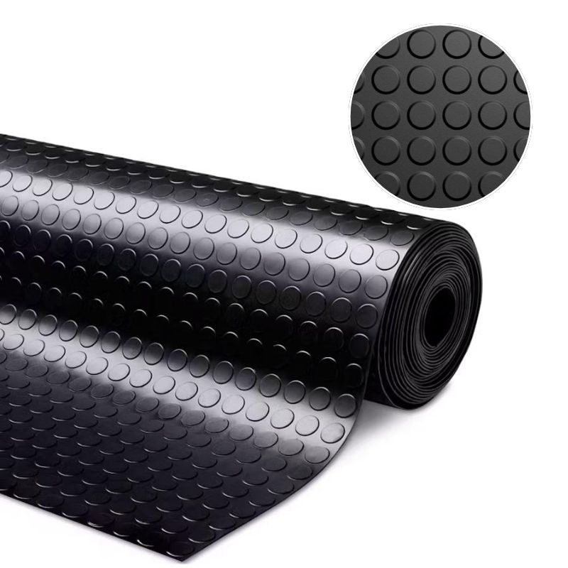 Arquiservi - Suelo en Rollo Goma círculos 3MM 1X15 (15M2) Suelo Industrial Resistente para talleres, garajes y comercios