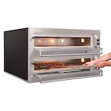 thumbnail of Forno de pizza elétrico duplo profissional - 2 x 9 pizzas - 24,0 kW - Bartscher Bartscher