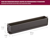 thumbnail of Gobel - Pastetenform, lang, glatt (mini) - antihaftbeschichtet - Springform - Hebeboden - 500x40x60 mm - 219440