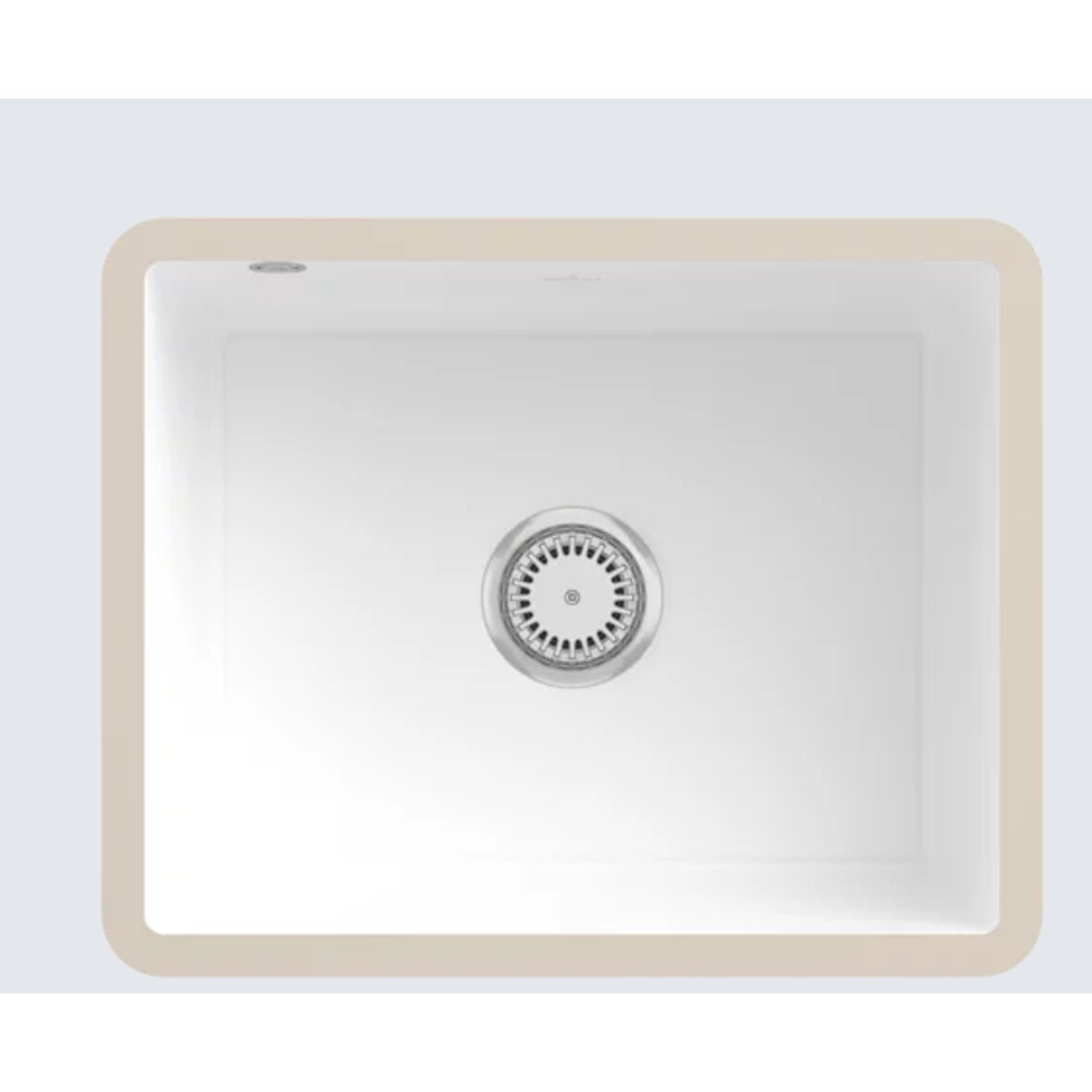 Villeroy&Boch Unterbau Spülbecken inkl. Ablaufgarnitur Subway 60 SU Weiß Alpin 545x440mm