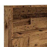 thumbnail of vidaXL Bett-Kopfteil mit Ablagen Altholz-Optik 200x19x103,5 cm
