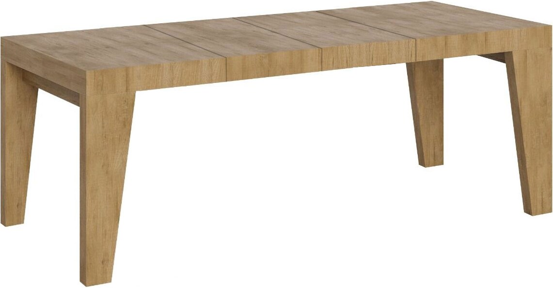 Ausziehbarer Tisch 200/460x90 cm Naxy Premium Eiche natur