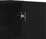 thumbnail of vidaXL Waschmaschinen-Schrank 2 pcs Schwarz Eichen-Optik