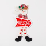 thumbnail of WELKOM kerstdecoratie 17x35cm