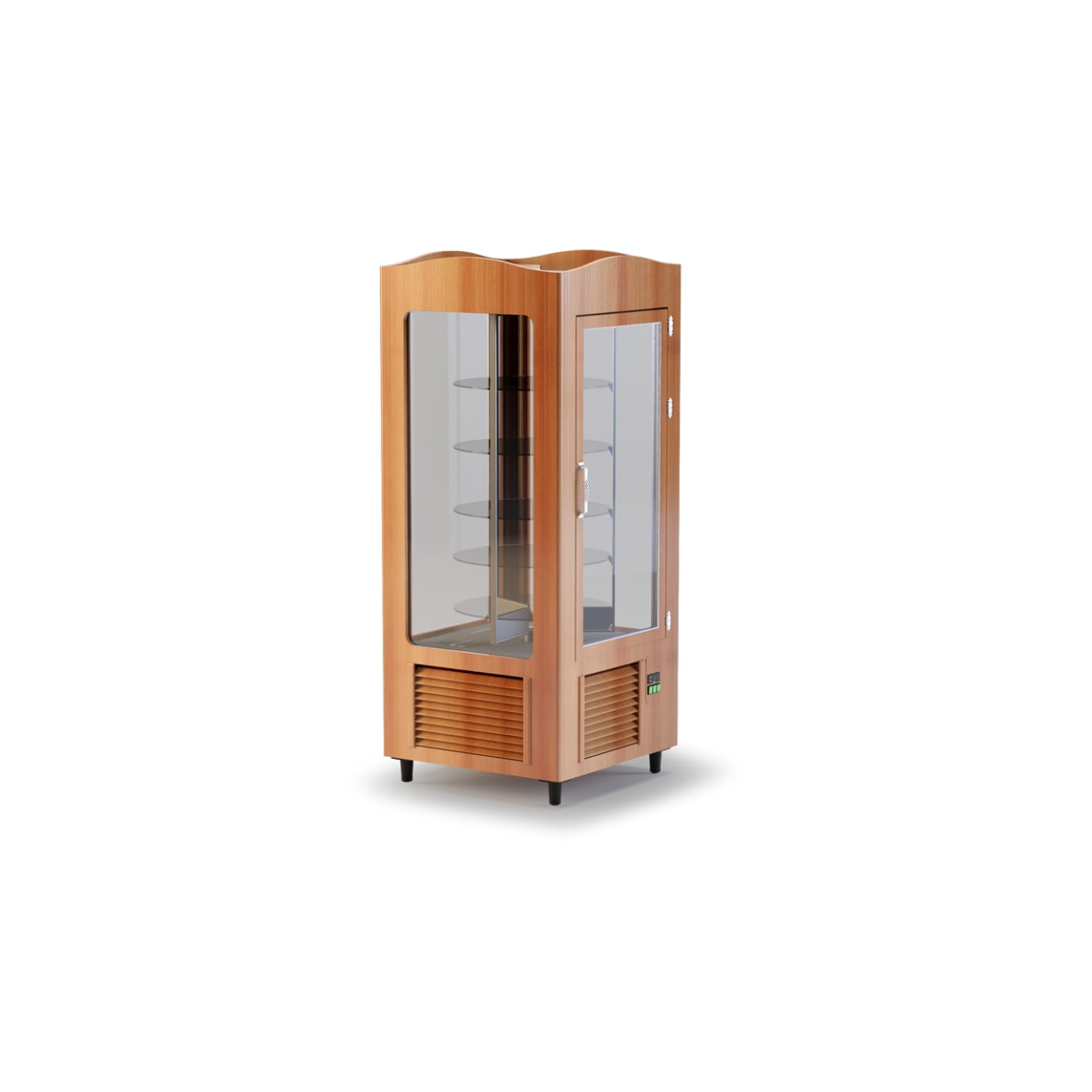 Gastro Kuchenvitrine Kühlvitrine Kühltheke Vitrine 790x810x1945 mm 600 Liter