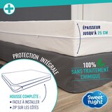 thumbnail of Sweetnight - Housse intégrale matelas ép.25 cm | Anti-Punaise de lit et Anti-acariens |